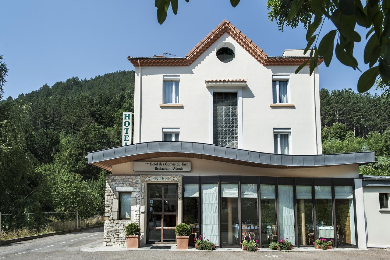 Florac Logis Hotel Restaurant Des Gorges Du Tarn מראה חיצוני תמונה